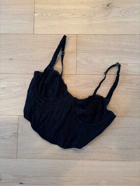 Gilly Hicks Black Lace Bralette Tank